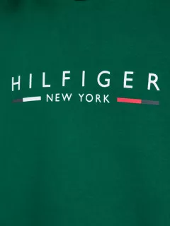 Sweat Capuche Vert Tommy Hilfiger Grande Taille  homme grande taille - Capelstore