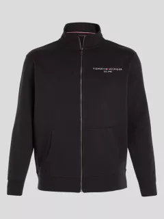 Sweat Zippe Floque Tommy Grande Taille  homme grande taille - Capelstore