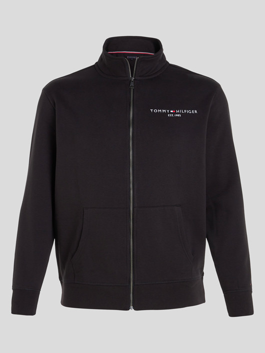 Sweat Zippe Floque Tommy Grande Taille homme grande taille - Capelstore