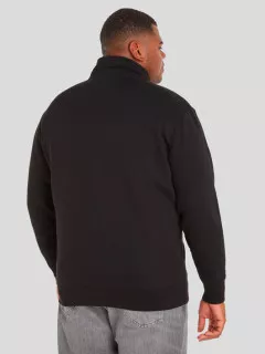 Sweat Zippe Floque Tommy Grande Taille  homme grande taille - Capelstore