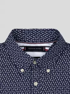 Chemise Ml Imp. Tommy Hilfiger Grandes Tailles  homme grande taille - Capelstore