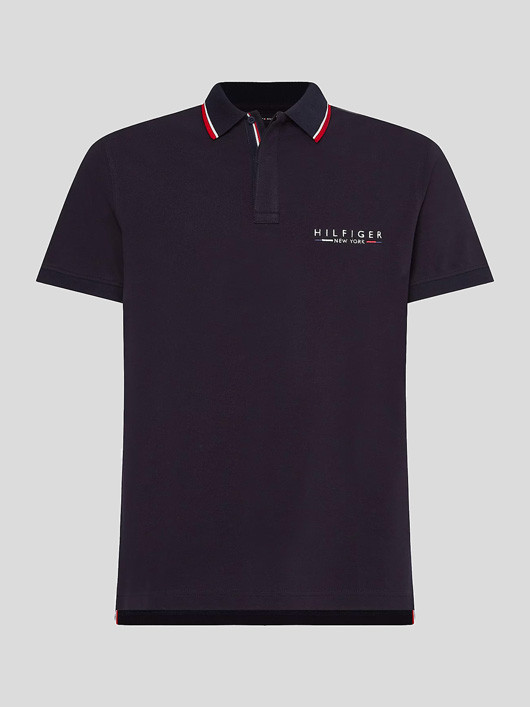 Polo Marine Logo Tommy Hilfiger Grande Taille