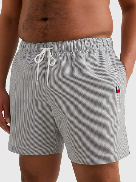 Short de bain Rayé Tommy Hilfiger Grande Taille