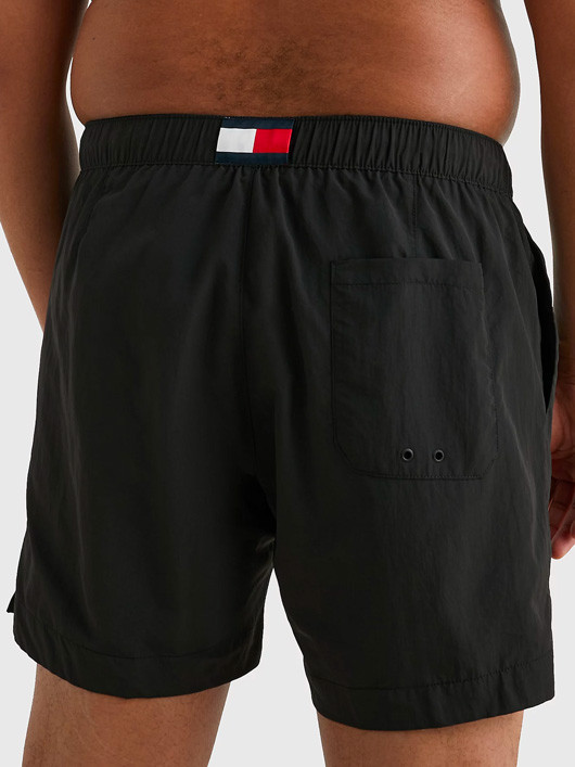 Maillot De Bain Uni Noir Tommy Hilfiger Grande Taille homme grande taille - Capelstore