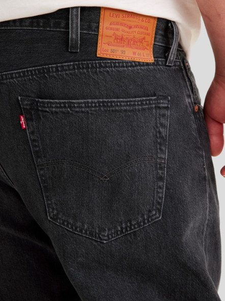 Jean 501 Levi's Black Grande Taille