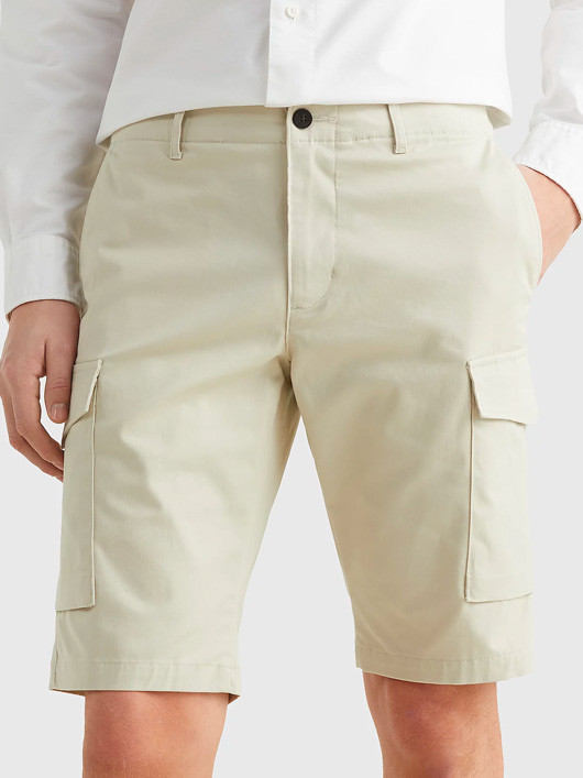 Bermuda Cargo Beige Tommy  Hilfiger Grande Taille