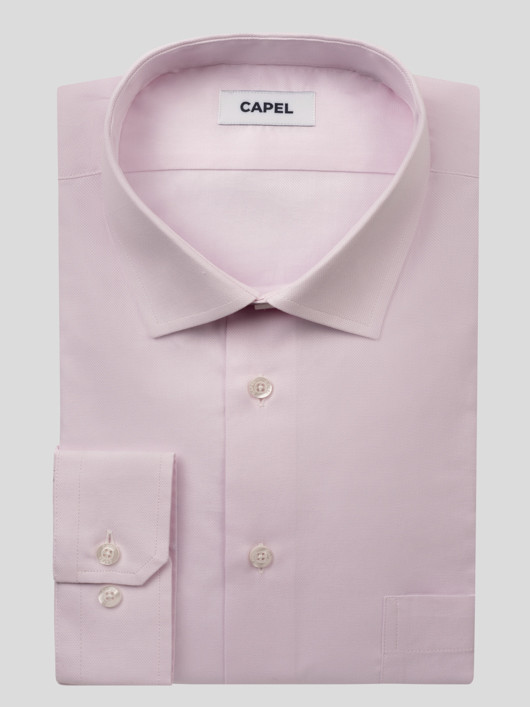 Chemise Max Rose Avec Poche Capel Grande Taille