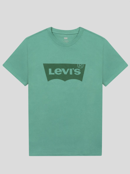 Tee-shirt Vert Logo Levi's Grande Taille