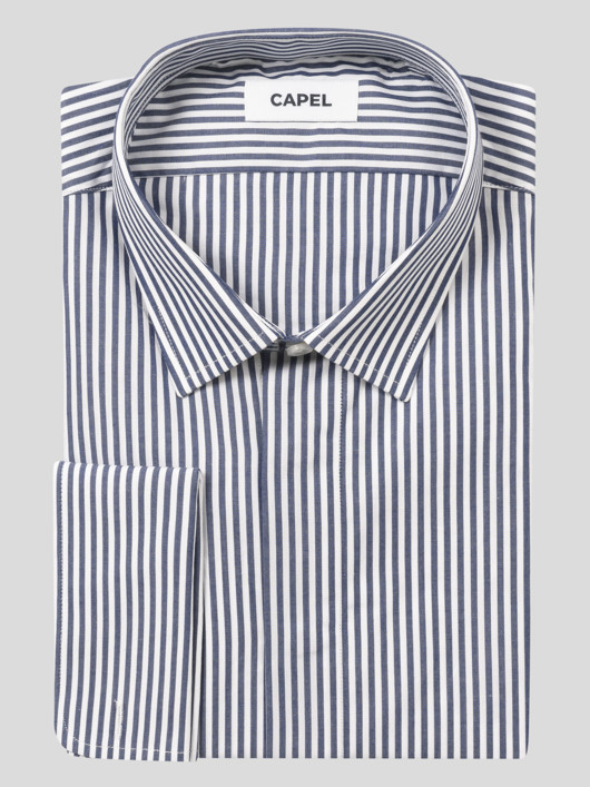 Chemise Poignets Mousq. Cannes Capel Grande Taille  homme grande taille - Capelstore