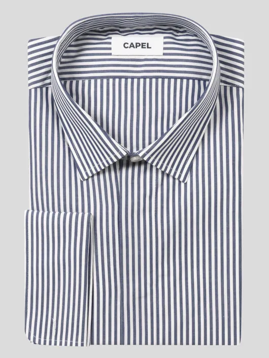 Chemise Poignets Mousq. Cannes Capel Grande Taille  homme grande taille - Capelstore