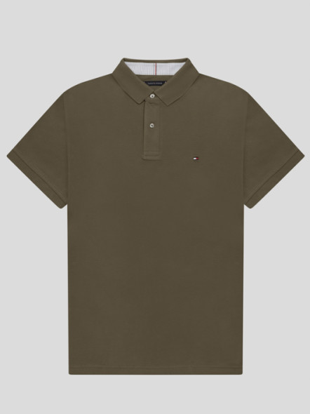 Polo Kaki Tommy Hilfiger Grande Taille