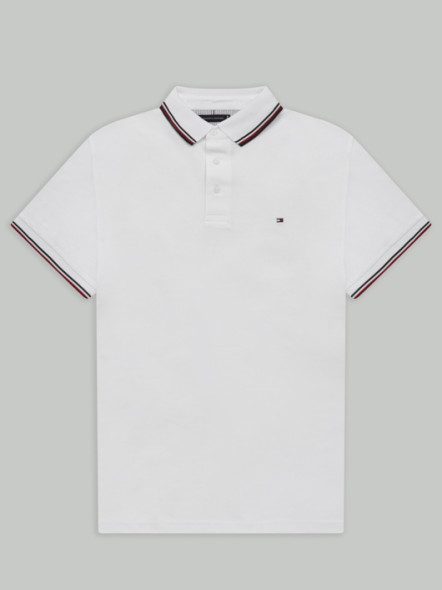 Polo Mc Blanc Tommy Hilfiger Grande Taille