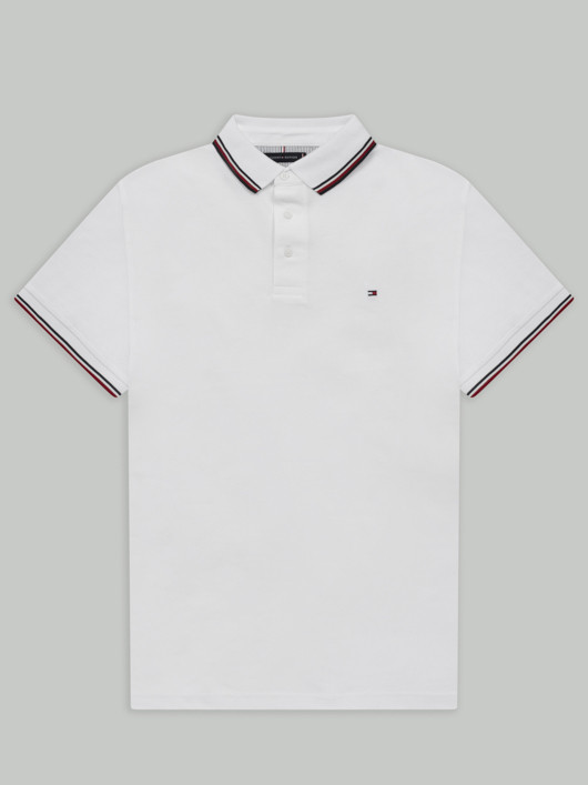 Polo Mc Blanc Tommy Hilfiger Grande Taille