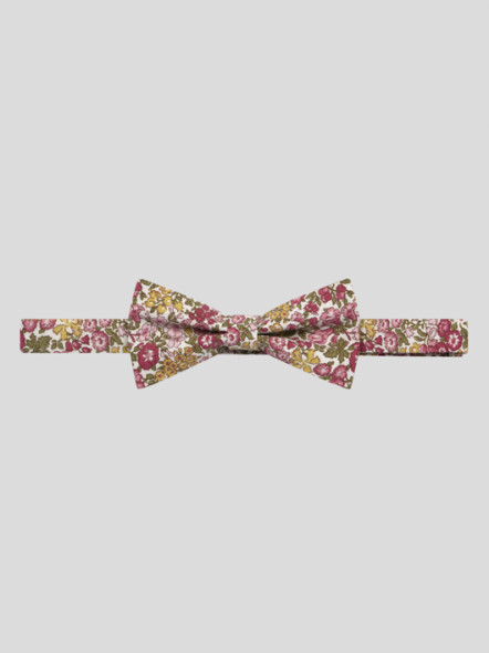 Noeud Papillon Fleurs Tissu Liberty Grande Taille