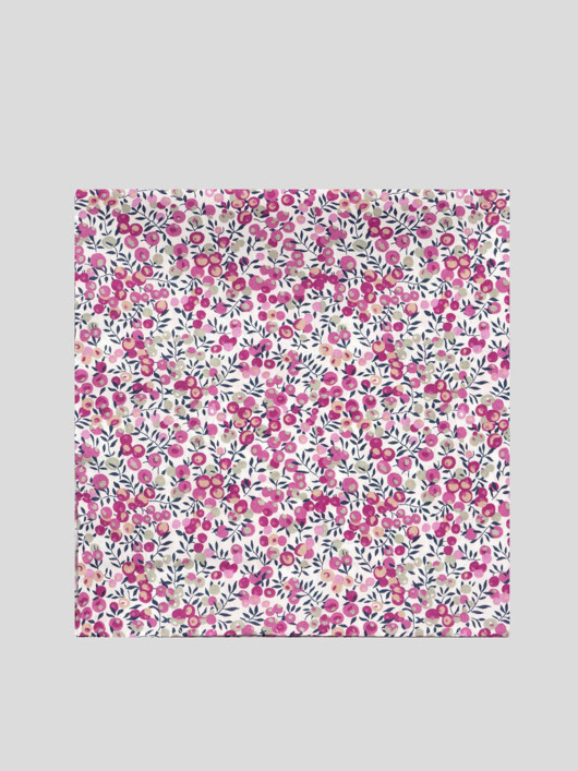 Pochette Tissu Liberty Fleurs homme grande taille - Capelstore