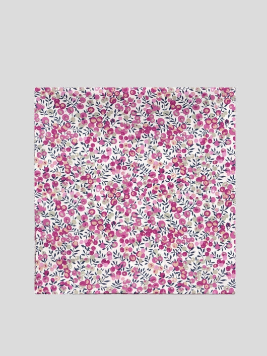 Pochette Tissu Liberty Fleurs  homme grande taille - Capelstore