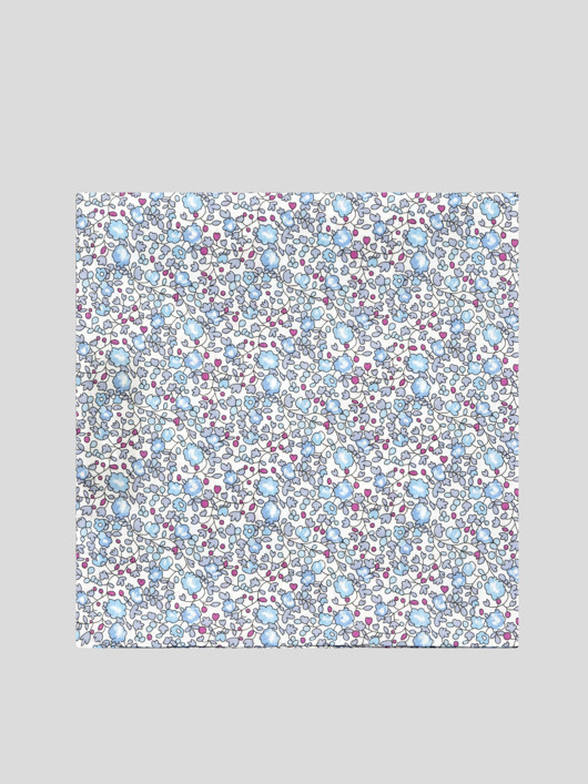 Pochette Tissu Liberty Fleuri  homme grande taille - Capelstore