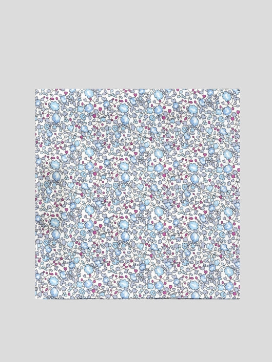 Pochette Tissu Liberty Fleuri  homme grande taille - Capelstore
