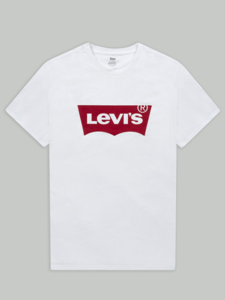 Tee-shirt Blanc Logo Levi's Grande Taille