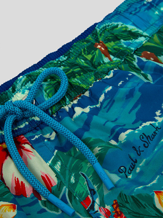 Maillot Bain Hawai Paul&shark Grande Taille homme grande taille - Capelstore