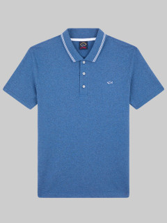 Polo Pique Indigo Paul & Shark Grande Taille  homme grande taille - Capelstore