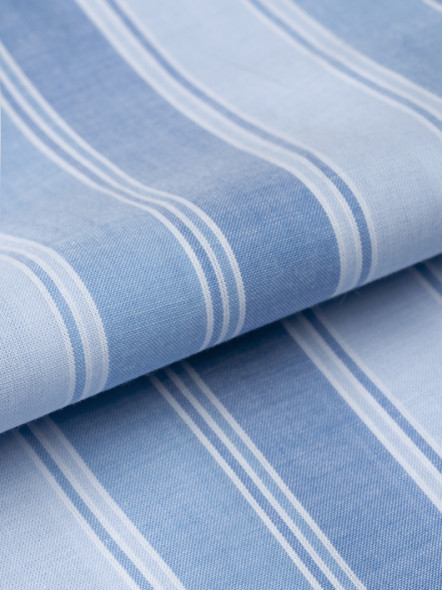 Caleçon Rayé Bleu Derek Rose Grande Taille
