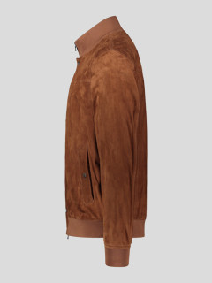Blouson Cuir Cognac Paul&shark Grande Taille  homme grande taille - Capelstore