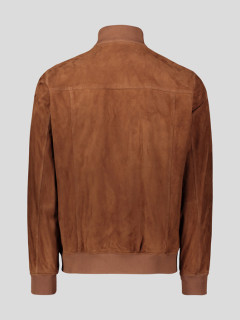 Blouson Cuir Cognac Paul&shark Grande Taille  homme grande taille - Capelstore