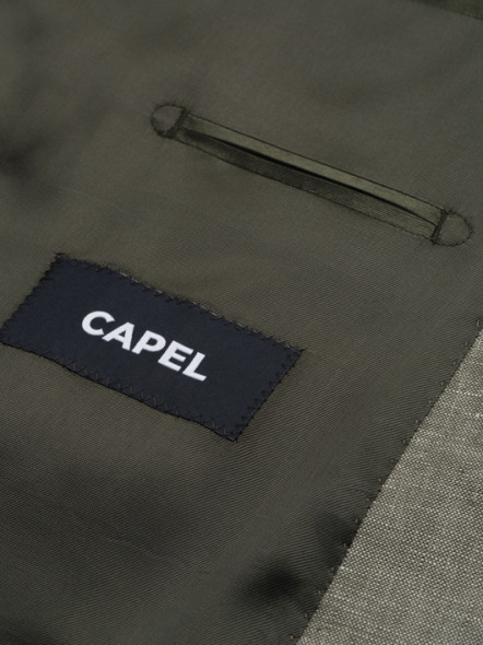 Costume Séparable Lin 2 pièces Vert Capel Grande Taille