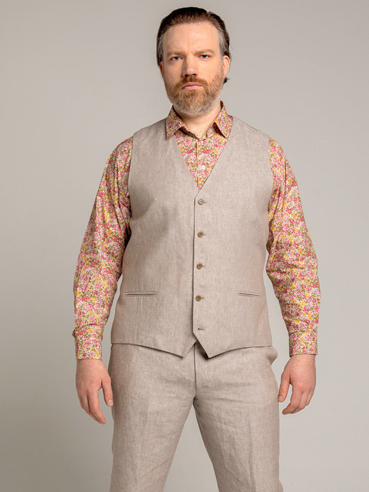 Gilet D'été Homme Imprimé Arc-en-ciel - Grandes Tailles - Sans Manches Décontracté Pour Sport Et Loisirs