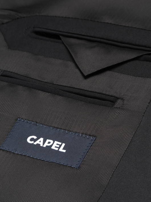 Veste Smoking Noir Collection Privee Capel Grande Taille homme grande taille - Capelstore