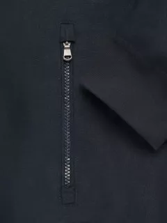 Blouson En Lin Marine Capel Grande Taille  homme grande taille - Capelstore