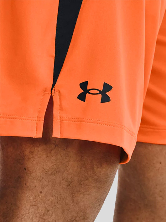 Short Orange Under Armour Grande Taille