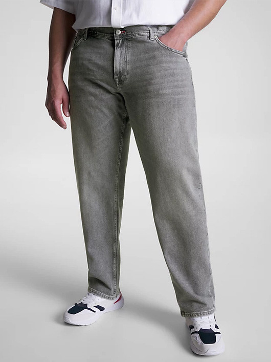 Jean Gris Tommy Hilfiger Grande Taille homme grande taille Capelstore