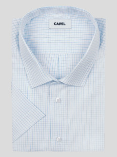 Chemisette Greg/leo Carreaux Capel Grande Taille  homme grande taille - Capelstore