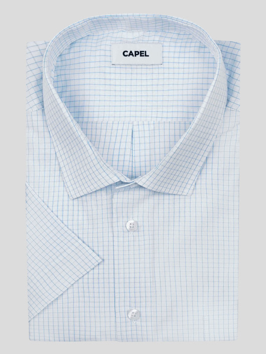 Chemisette Greg/leo Carreaux Capel Grande Taille  homme grande taille - Capelstore