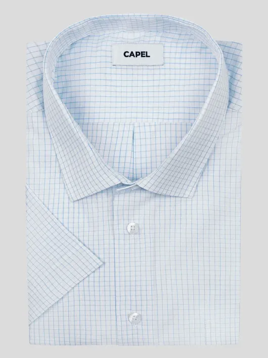 Chemisette Greg/leo Carreaux Capel Grande Taille  homme grande taille - Capelstore