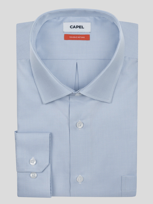 Chemise Max/leo Doub.retors Capel Grande Taille  homme grande taille - Capelstore