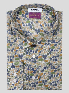Chemise Gianni Tiss. Liberty Capel Grande Taille  homme grande taille - Capelstore