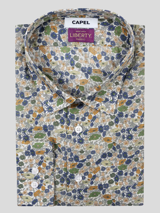 Chemise Gianni Tiss. Liberty Capel Grande Taille  homme grande taille - Capelstore