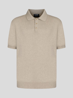 Polo Marco Maille Coton Beige Capel Grande Taille  homme grande taille - Capelstore