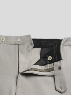 Pantalon De Ville Gabin Beige Capel Grande Taille  homme grande taille - Capelstore