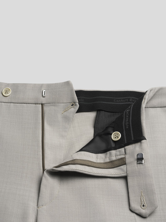 Pantalon De Ville Gabin Beige Capel Grande Taille homme grande taille - Capelstore
