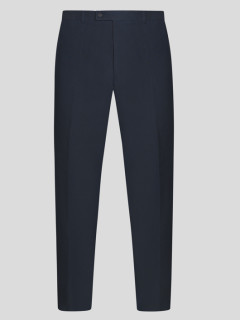 Pantalon En Lin Marine Capel Grande Taille  homme grande taille - Capelstore