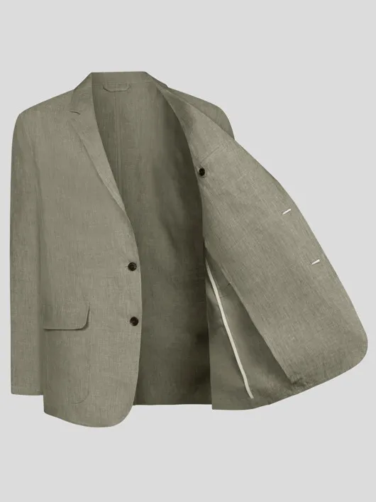 Veste Ultra Legere Unie Lin Capel Grande Taille  homme grande taille - Capelstore