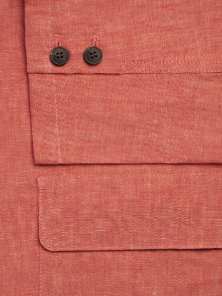 Veste Ultra Légère Lin Corail Capel Grande Taille