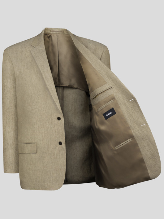 Veste Lin Demi-doublee Capel Grande Taille homme grande taille - Capelstore