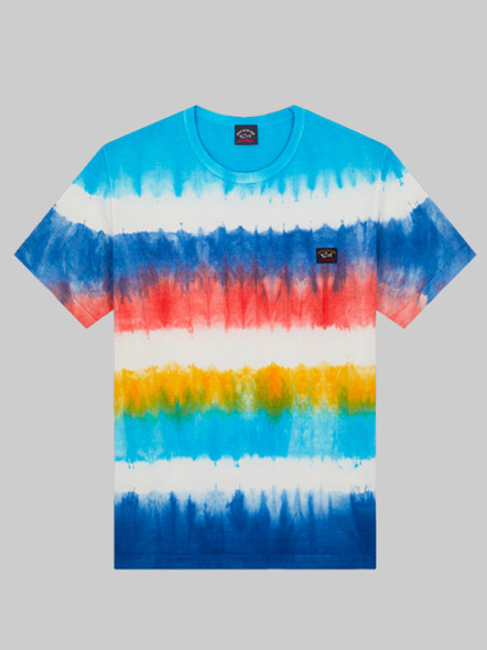 Tee-shirt Effet Tie And Dye Paul & Shark Grande Taille