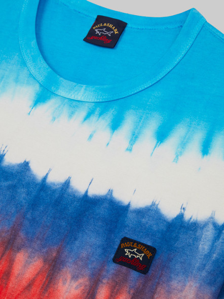 Tee-shirt Effet Tie And Dye Paul & Shark Grande Taille
