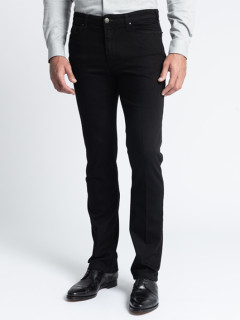 Jean noir 5 poches stretch homme grande taille | Capel